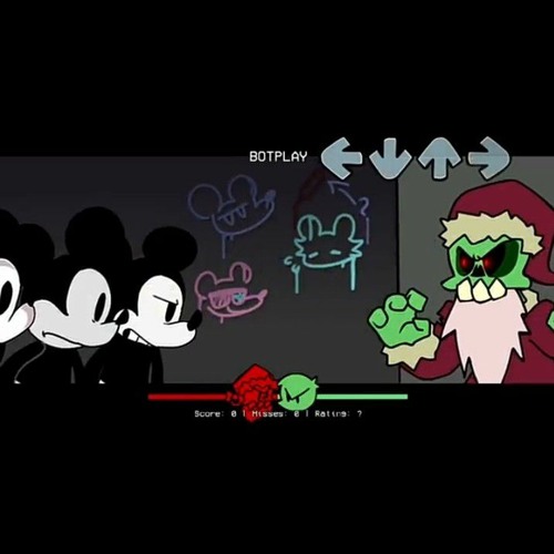 Zanta But Suicide Mouse (SNS) And Suicide Mouse (WI) Sings It - (Friday Night Funkin') - FNF Cover