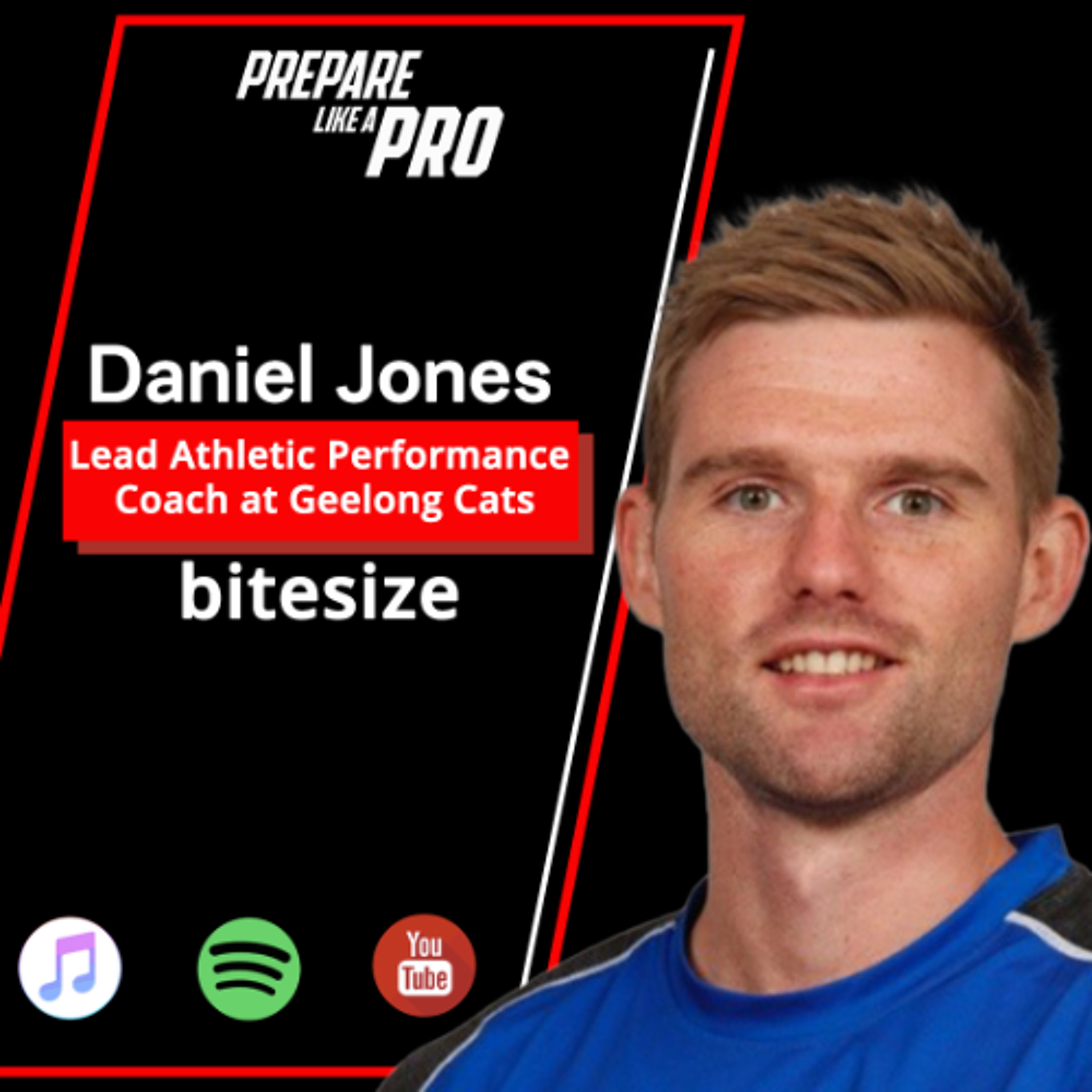 #bitesize - Daniel Jones on Training NBA vs. AFL Athletes & Data-Driven Coaching episode artwork