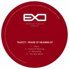 30DEXO-013: Tauceti - Praise Of Meaning EP