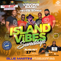 IslandVibesSundays at BlueMartini - Aug 17th 2025 - Abhi EarthQuake