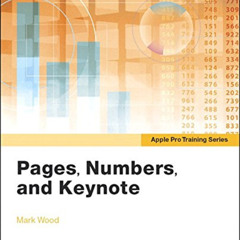 free KINDLE 📌 Apple Pro Training Series: Pages, Numbers, and Keynote by  Mark Wood E