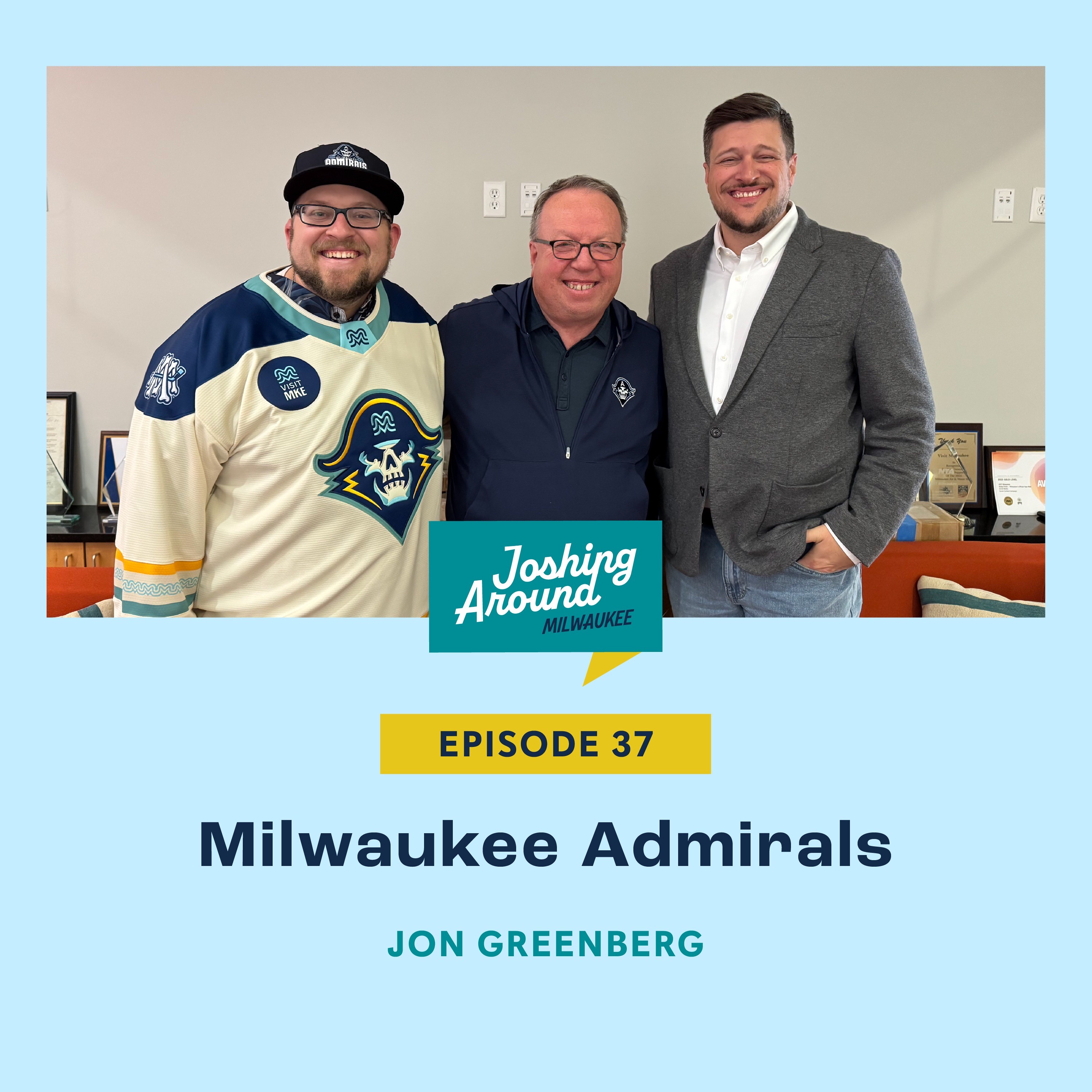 Milwaukee Admirals - Joshing Around Milwaukee (Episode 37) episode artwork
