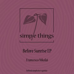 [STRD047] Francesco Nikolai - Before Sunrise