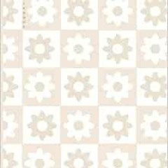 [Read] EBOOK EPUB KINDLE PDF Aesthetic Notebook: Beige Checkered Notebook Daisy Floral, Blank Lined