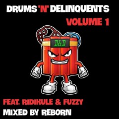 DJ REBORN & MC'S RIDIKULE & FUZZY - DRUMS & DELINQUENTS VOLUME 1