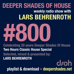 DSOH #800 Deeper Shades Of House - Classic House Special