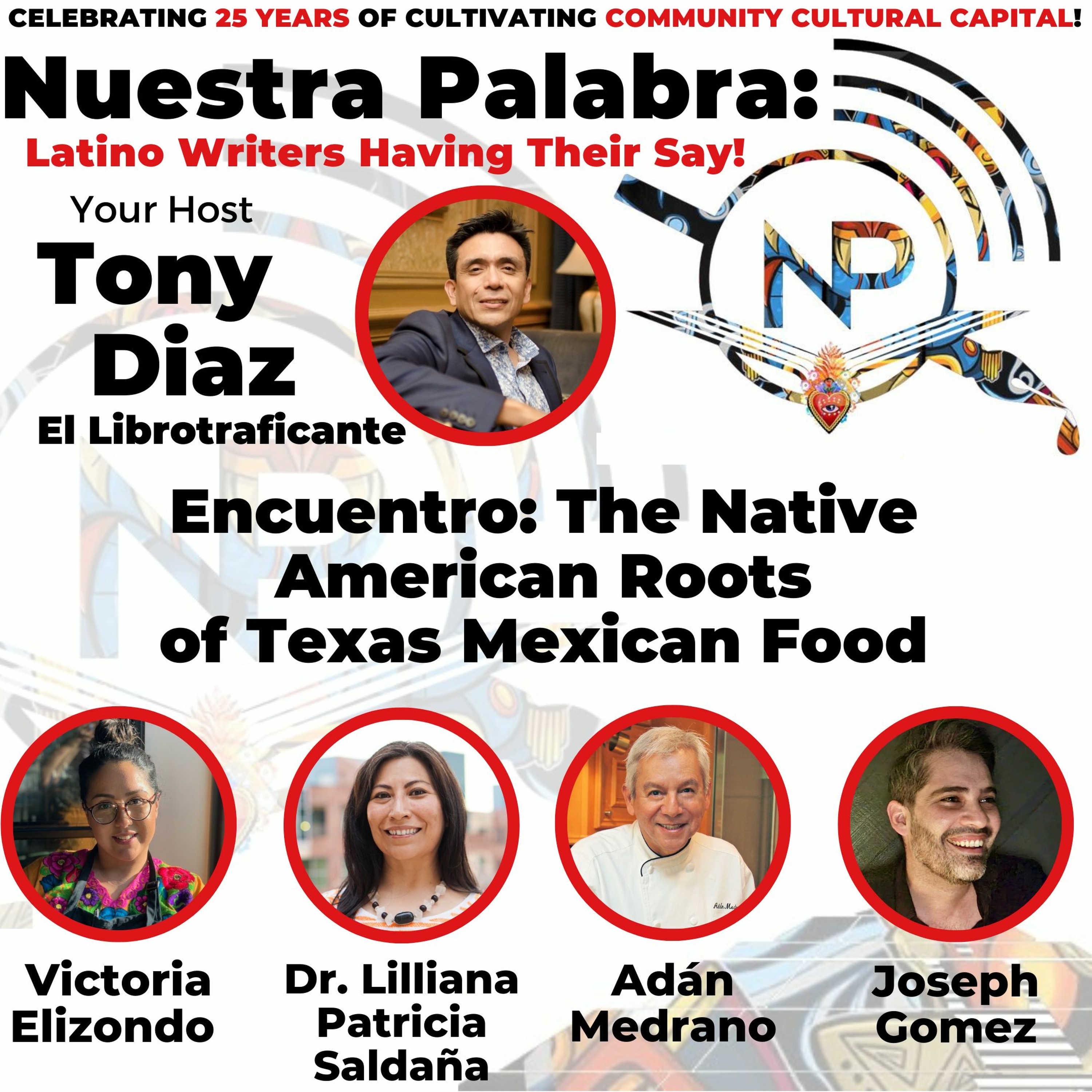 Nuestra Palabra: Latino Writers Have Their Say w/ Tony Diaz