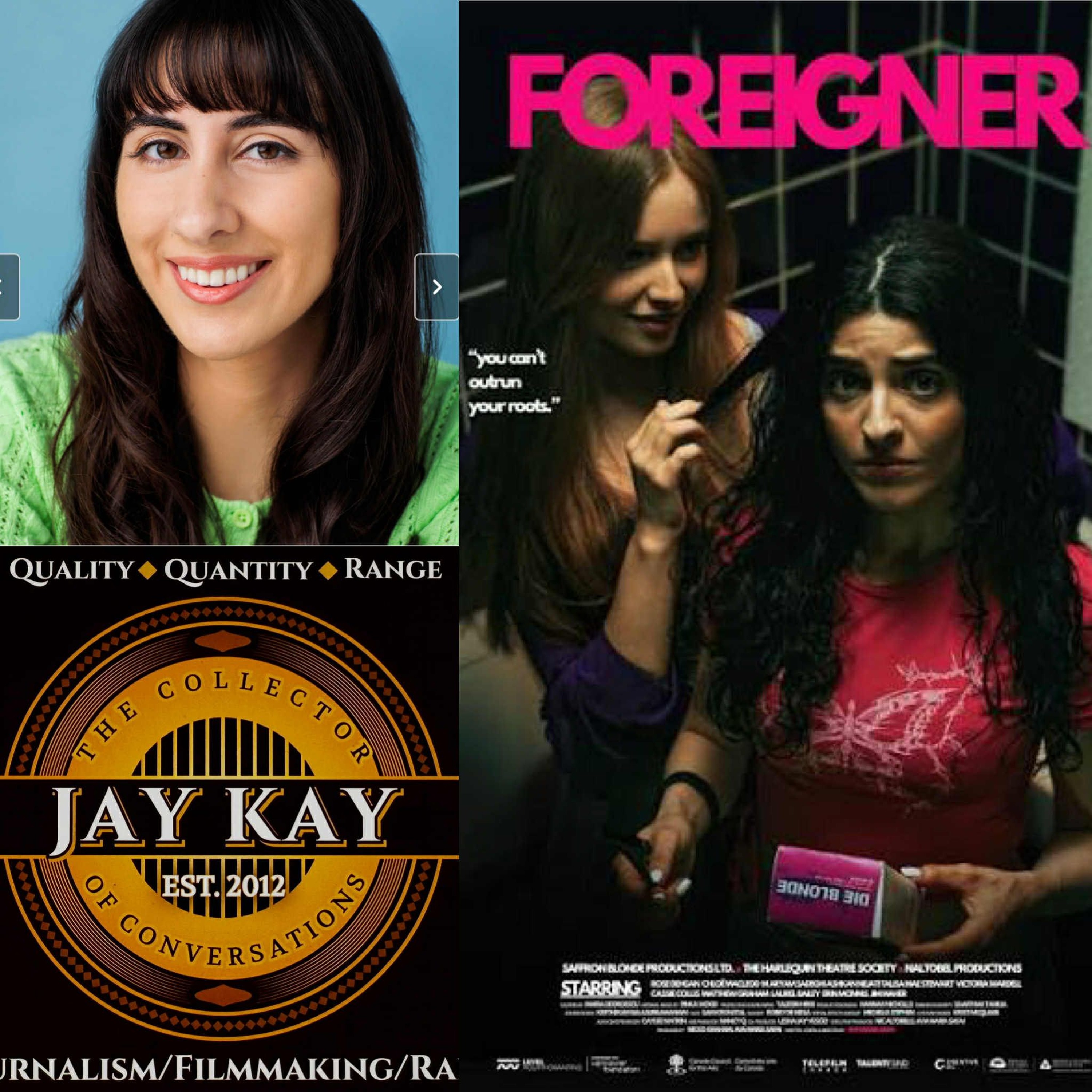 HHR Ep. 462: We feature Part 1 of our conversation with Filmmaker Ava Maria Safai and her true to life Mean Girl's spin on horror with "Foreigner" episode artwork
