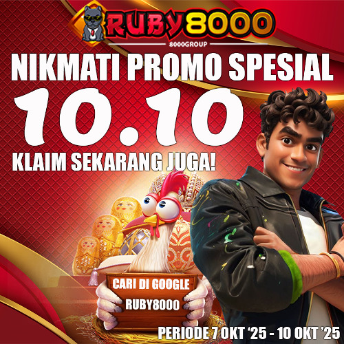 Promo 10.10 Ruby8000