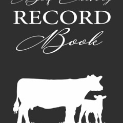 PDF Beef calving record book: cattle record keeping book and cow calf record boo