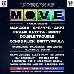 Kadika @ 13 Years Move / Dora Brilliant FFM 25.03.23