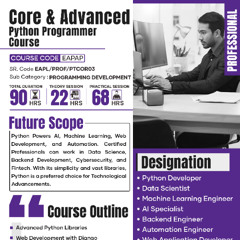 Core & Advanced Python Programmer - Elysium Academy - Professional Course (தமிழ்)