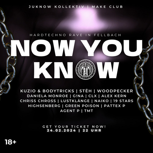 GROOVE TECHNO LIVE: Now You Know Set - 24.02.2024 by DJ TmT