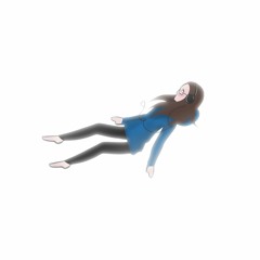 floating