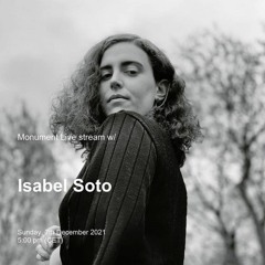 MNMT Live Stream - Isabel Soto | 05.12.21