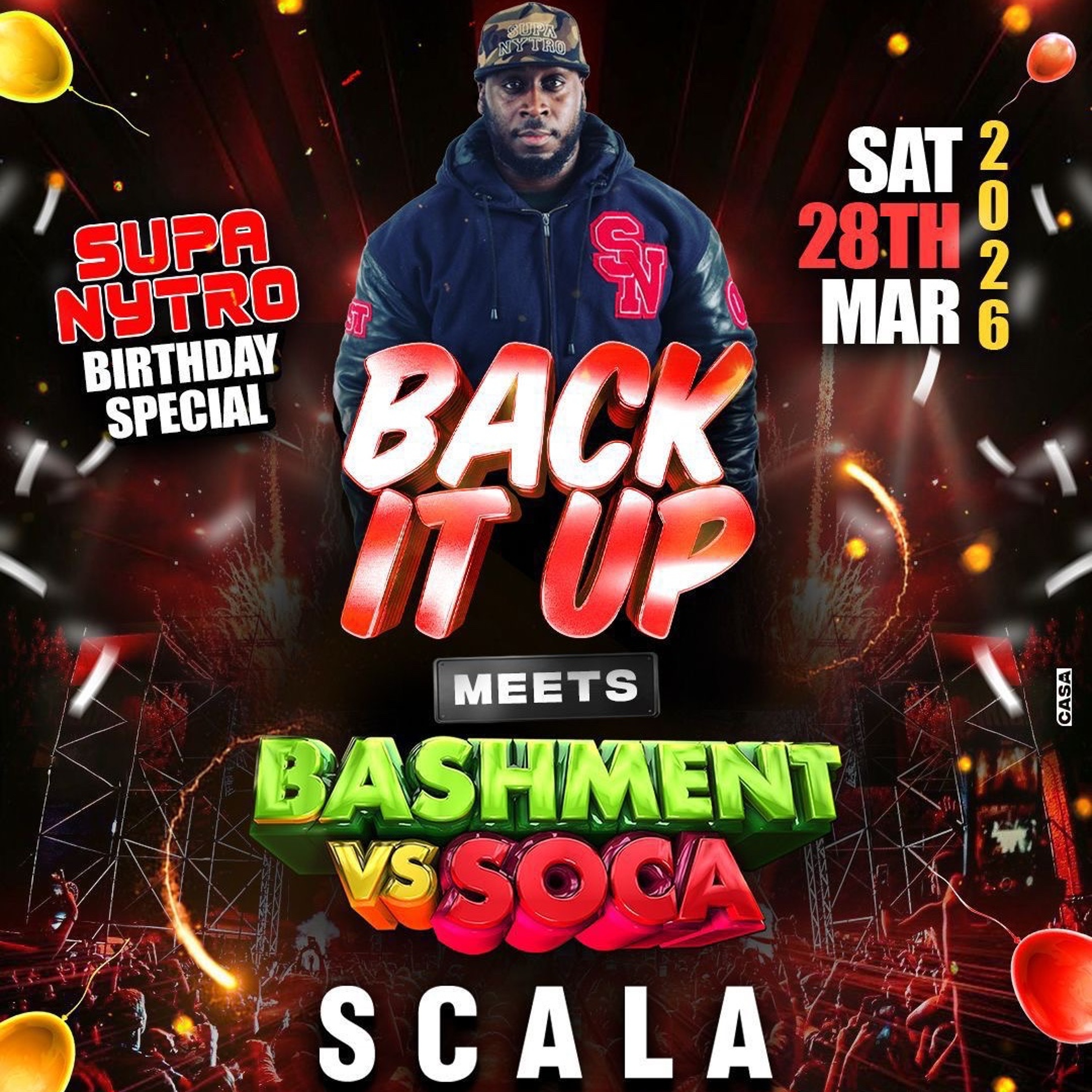 BACK IT UP MEETS BASHMENT VS SOCA SUPA NYTRO'S BIRTHDAY SPECIAL 28TH MARCH  2026 ADVERT episode artwork