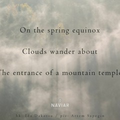 Mountain Temple. ( Naviarhaiku 403 )