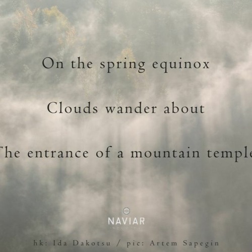 Mountain Temple. ( Naviarhaiku 403 )