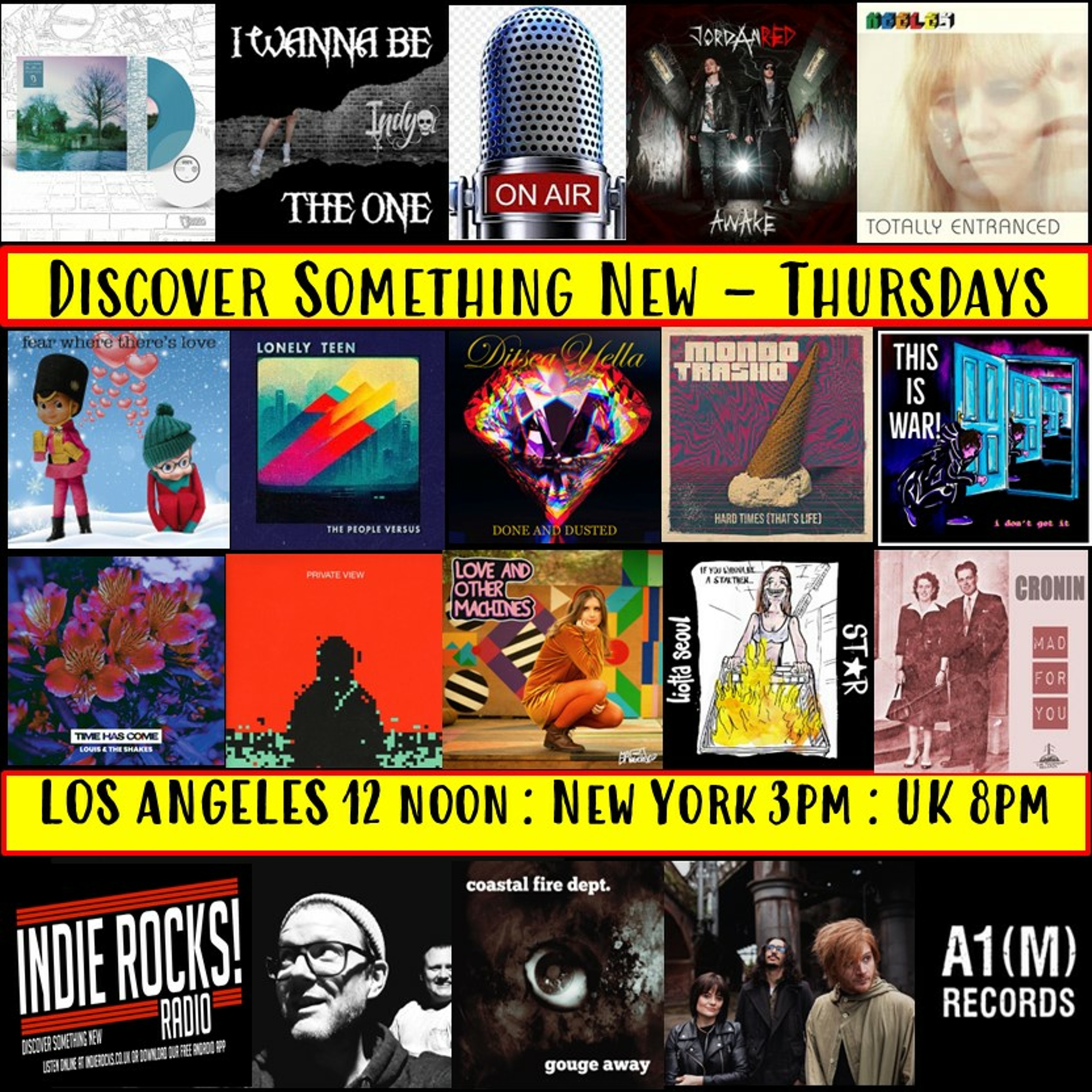 A1M new Music Show - Discover New Music - Indie Rocks Radio