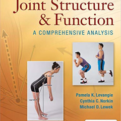 GET PDF 📄 Joint Structure & Function by  Pamela K.; Norkin Levangie EPUB KINDLE PDF