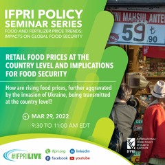 Retail food prices at the country level and implications for food security