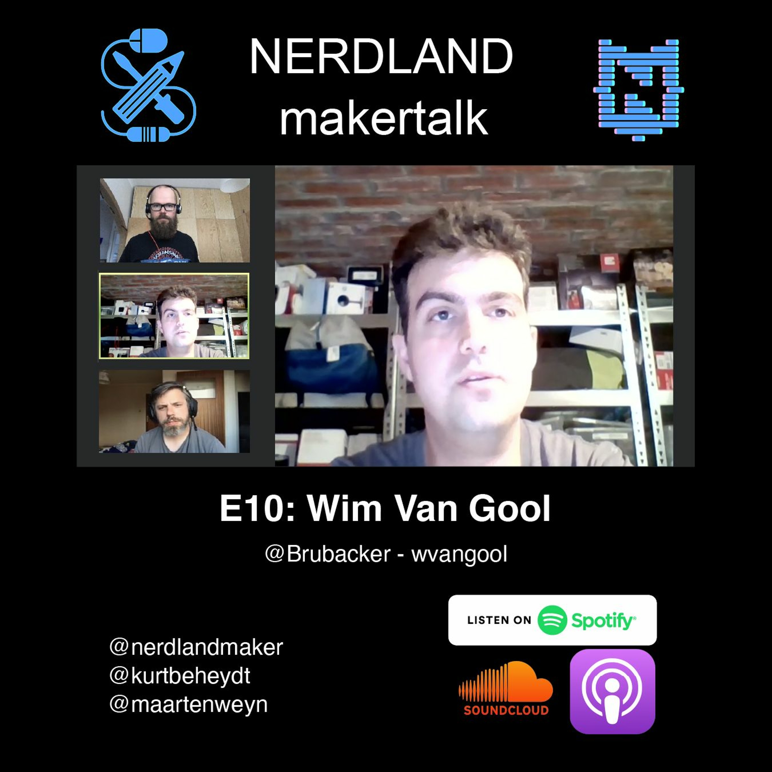 Nerdland Makertalk, podcast over makers