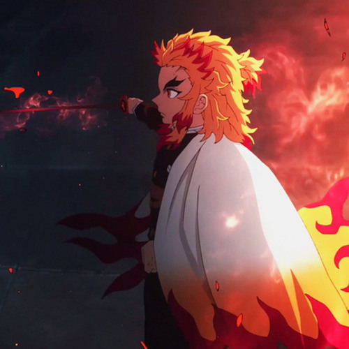 Flame hashira, demon slayer flamehashira, rengoku, HD phone