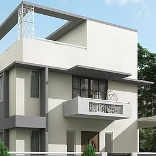 Exterior Home Rendering Trends- Blending Architecture With Nature