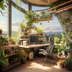 Dusk Delights: Lofi Cafe Embrace