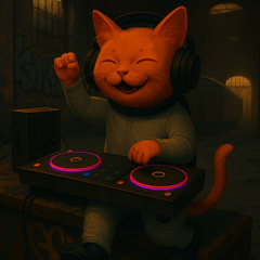 chat dj a la gare
