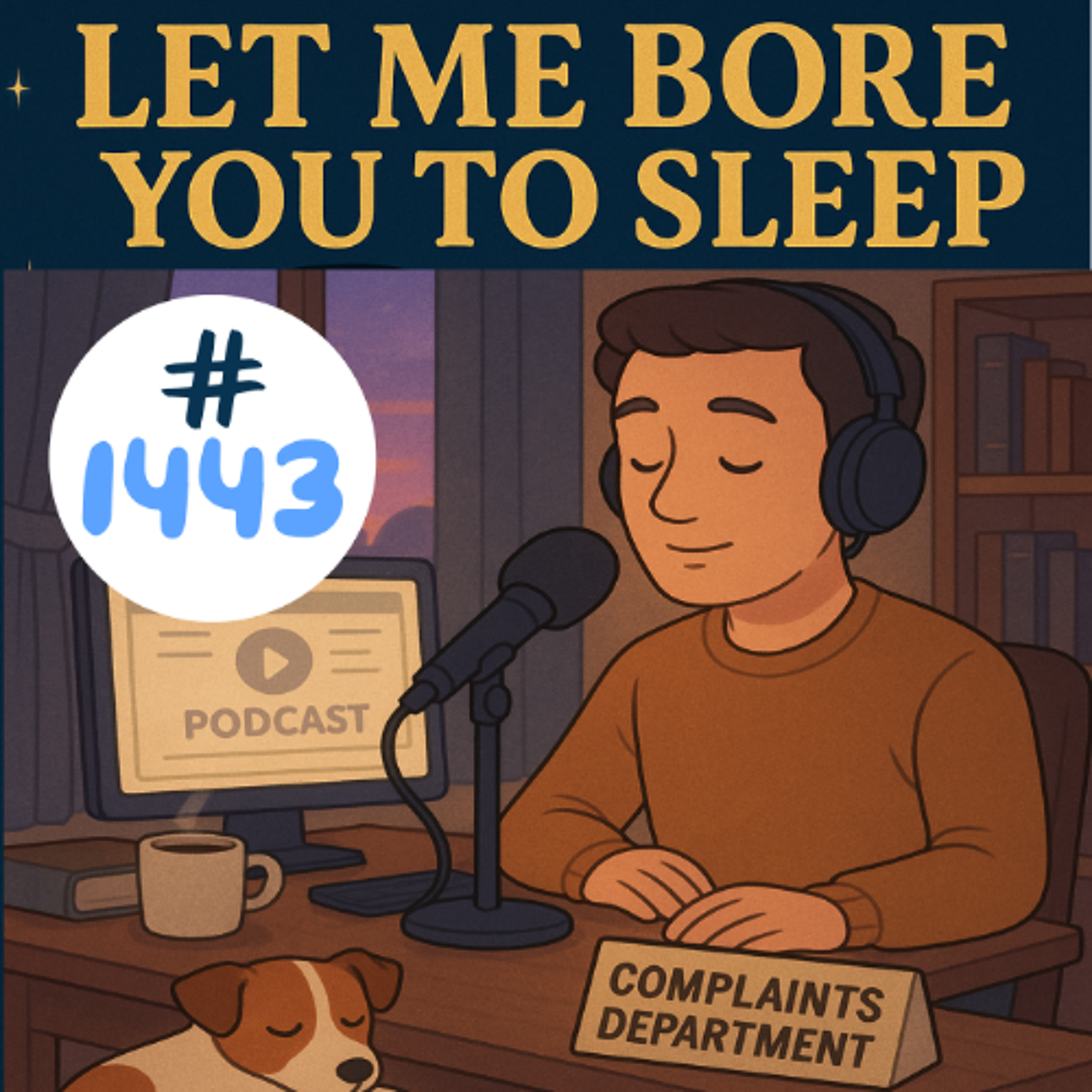 (no music) #1443 Let me bore you to sleep