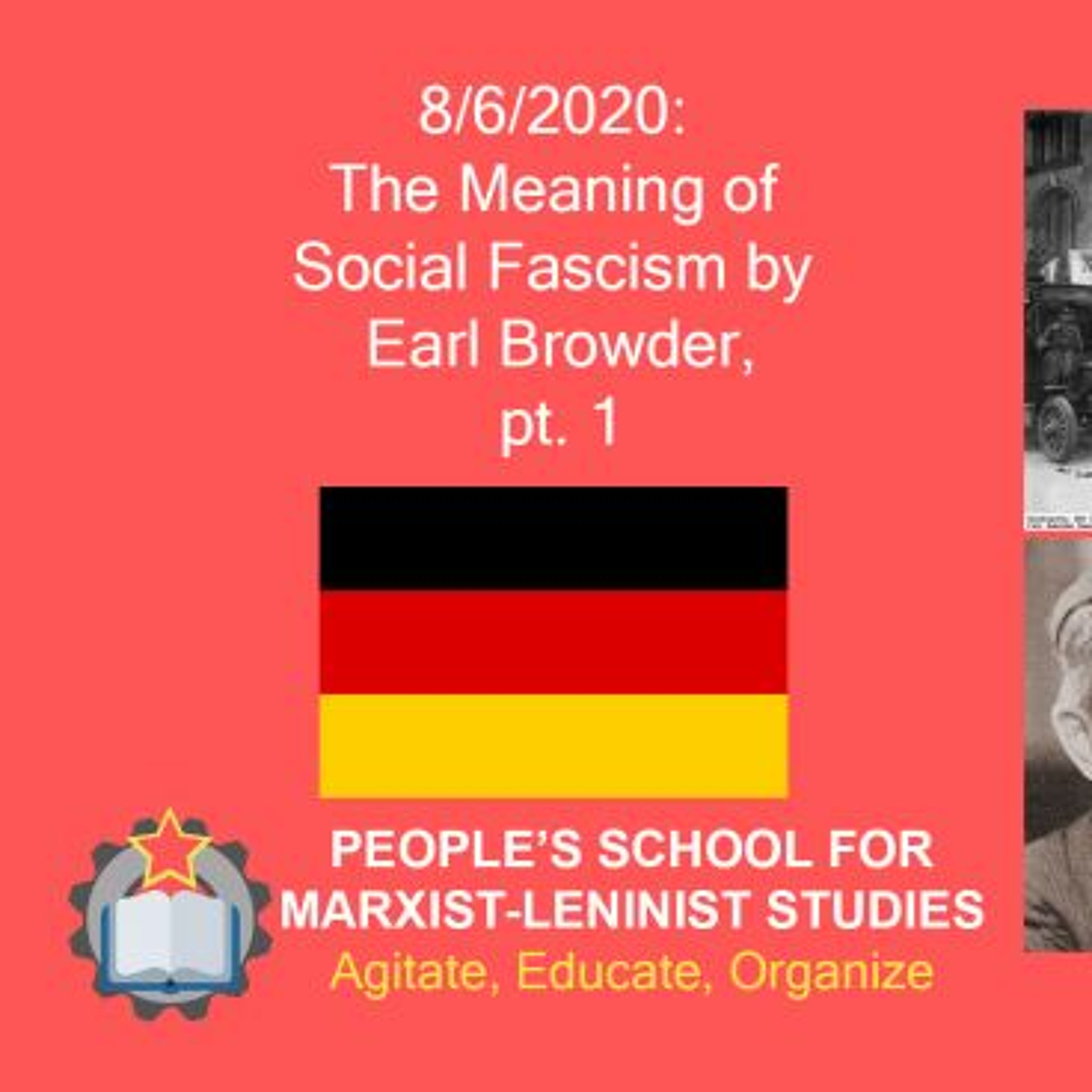 The People’s School for Marxist-Leninist Studies
