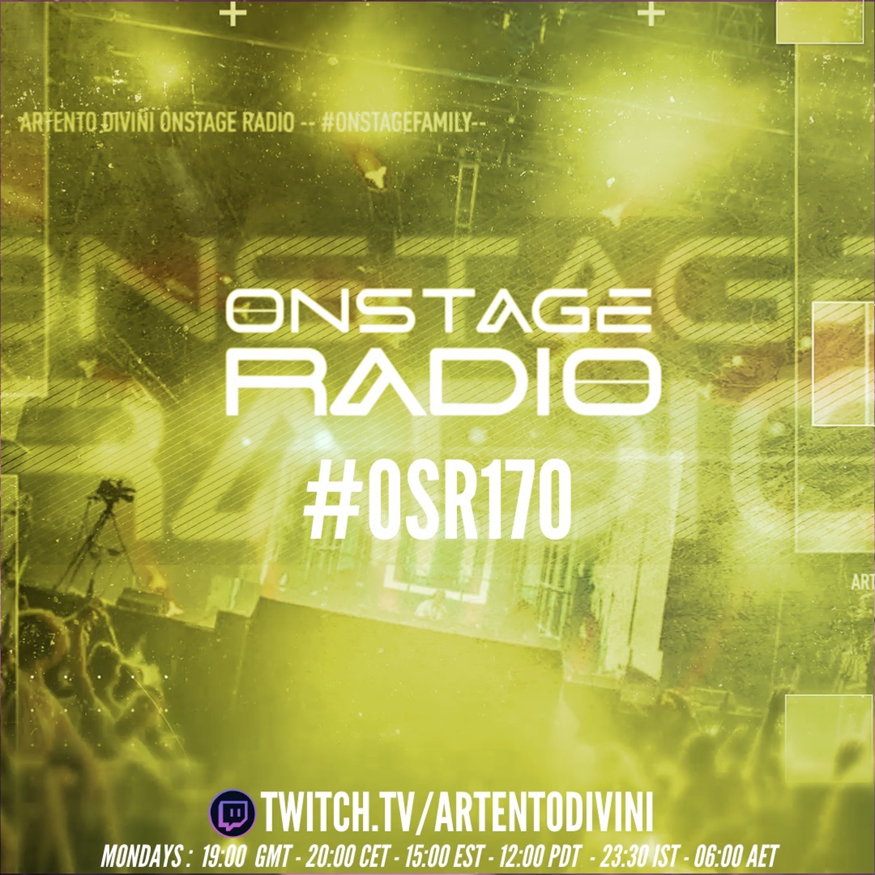 Artento Divini - Onstage Radio 170 LIVE episode artwork