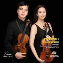 Sardor Djumaev & Diana Galimova plays Louis Spohr - Duo Concertante for two violins No.2 in D Major