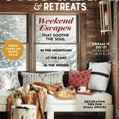 [Get] [EBOOK EPUB KINDLE PDF] Better Homes & Gardens Cozy Cabin Retreats by  The Editors of Better H