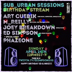 Sub-Urban Sessions Mix 4/24/22