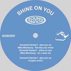 PREMIERE: Domenik Deckert - Shine On You (Original Mix)[Sound Sound]