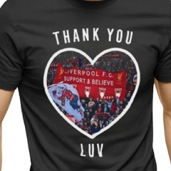 Jurgen Klopp Thank You Luv I’ll Never Walk Alone Again Liverpool Fc 2024 Premier League Shirt