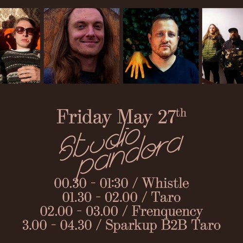 Studio Pandora - Friday 27TH May