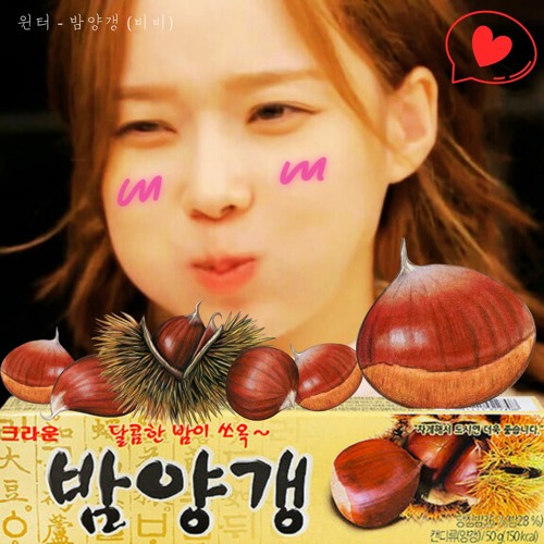 윈터 - 밤양갱 (비비)   Aespa Winter - Bam Yang Gang (BIBI) Cover AI 커버