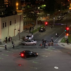 Makeshift Checkpoint, Block Watch Organized by Local Somali Youth