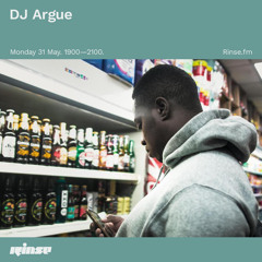 DJ Argue - 31 May 2021
