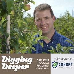 John Cline explains thinning technology for tender fruit