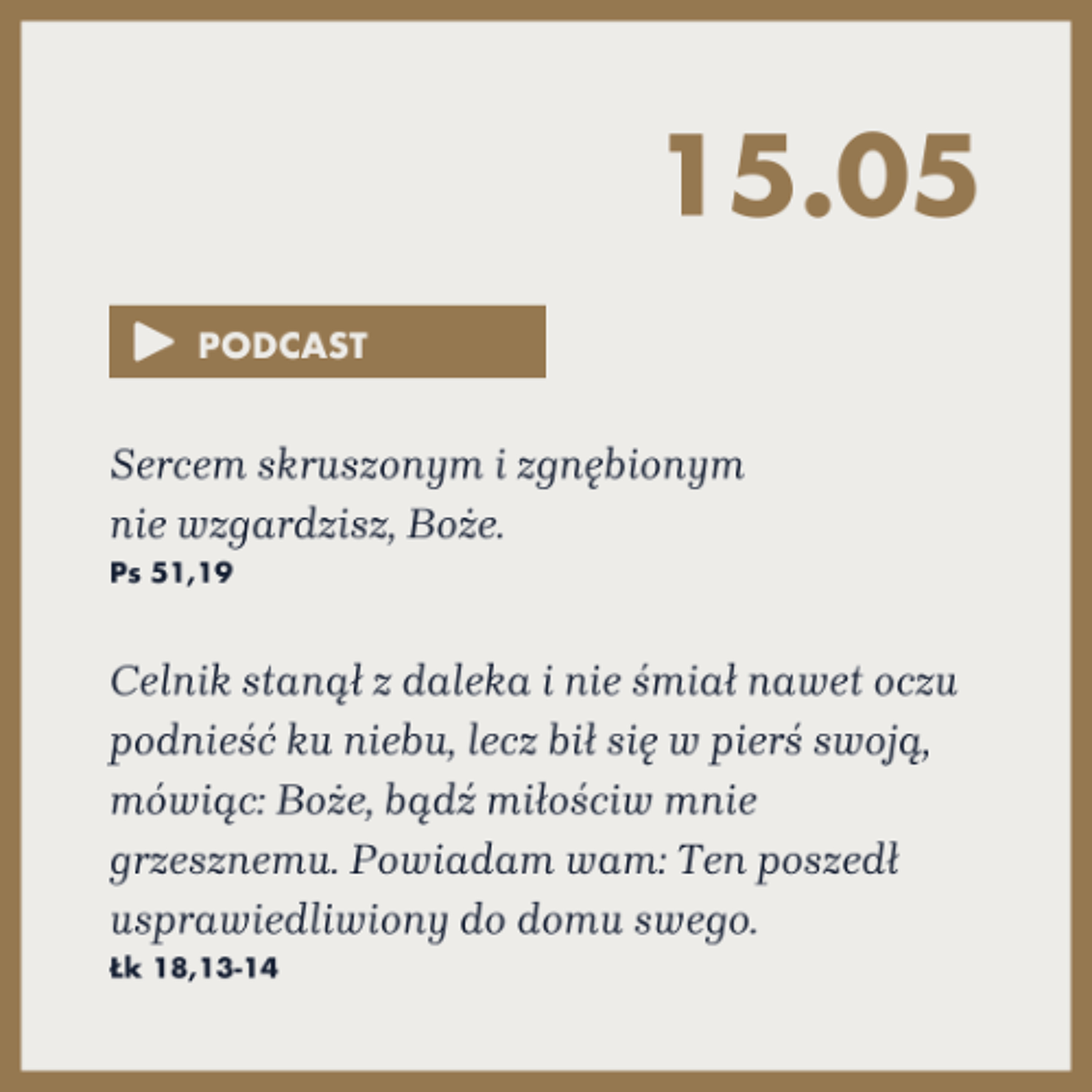 Poranek ze Słowem na 15 maja 2025 episode artwork