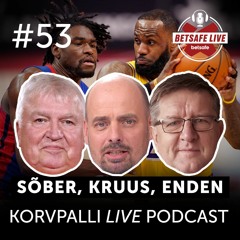 Betsafe LIVE #53: Kalev/CRAMO võit CSKA üle, Euroliiga, NBA, Eesti liiga