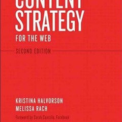 [FREE] KINDLE 📁 Content Strategy for the Web (Voices That Matter) by  Kristina Halvo