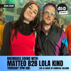 Rheinbass Sound with MATTEO b2b LOLA KIND Live @ House of Carneval Cologne