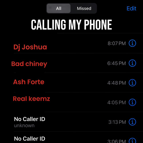 Calling My Phone