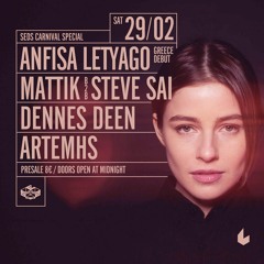 #RecordedLive :Six Dogs Athens w/ Anfisa Letyago :29|2|20