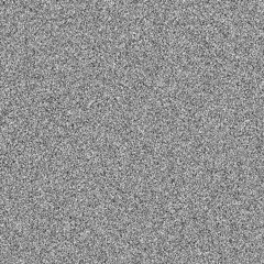 White Noise. Sound For 1 Minute. TV from the 80's